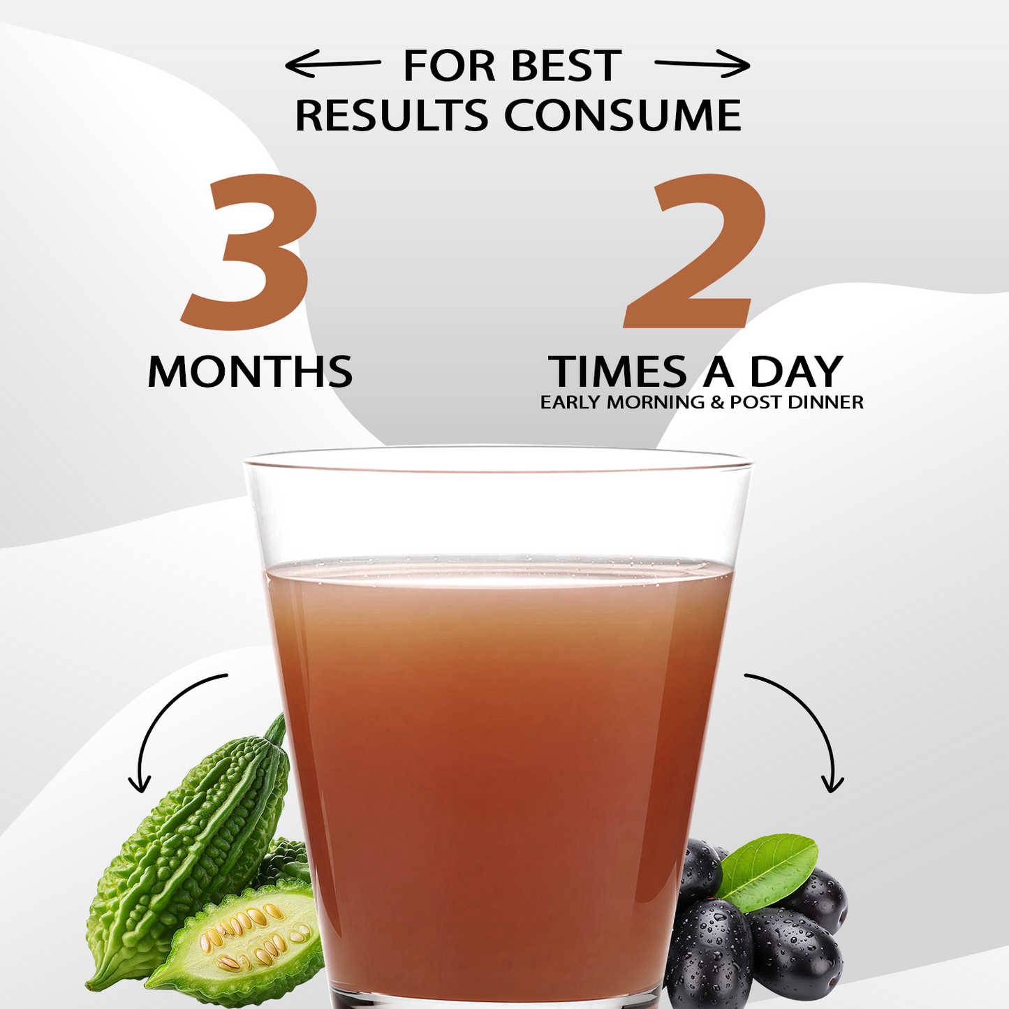 Tymon™ Neem Karela Jamun Juice